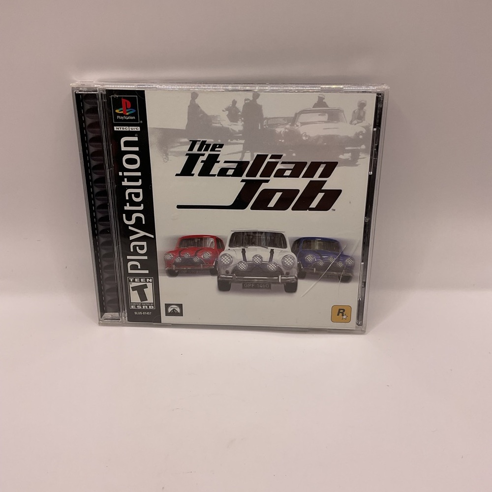 The Italian Job (Sony PlayStation 1,‎ 2002) PS1 Black Label CIB Complete